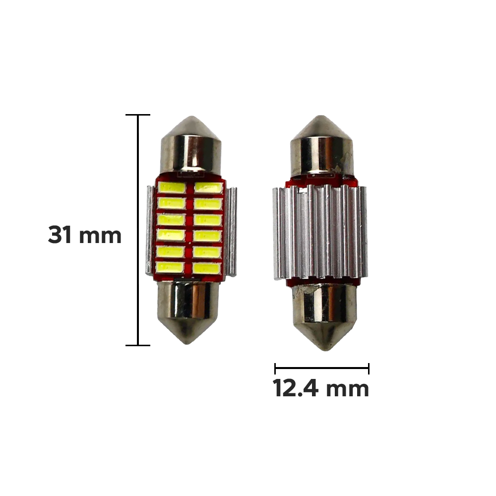 LED C5W LUSMAR™ Festoon - 31, 36, 39, 41 mm 300 lm, Canbus - fara eroare LEDUL.ro