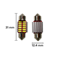 LED C5W LUSMAR™ Festoon - 31, 36, 39, 41 mm 300 lm, Canbus - fara eroare LEDUL.ro
