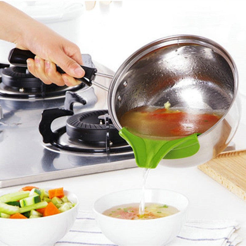 Silicone Soup Funnel Kitchen Gadget Tools - Cart2u.ro