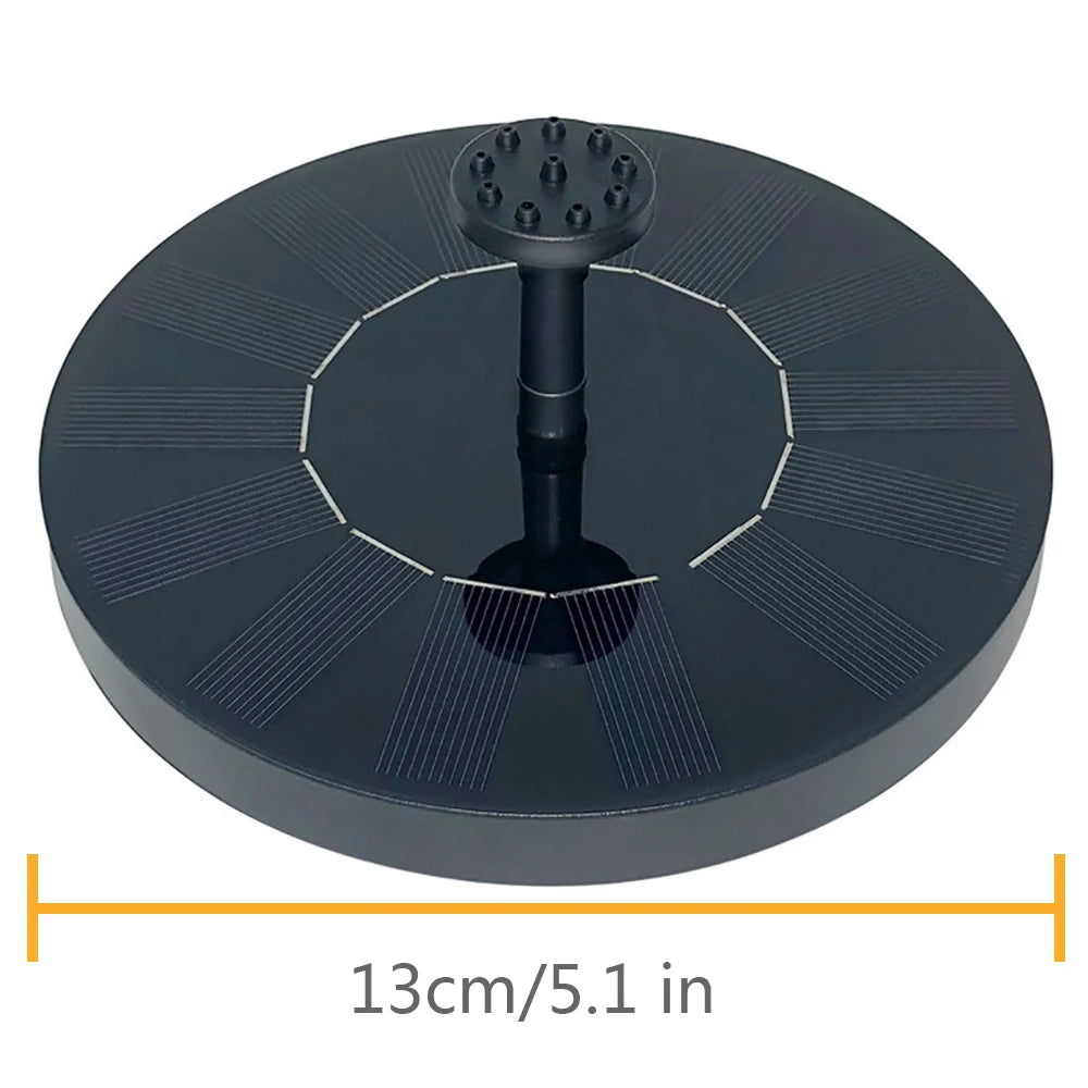 Waterfall Fountain Mini Solar Water Fountain Pool Pond Garden Decoration Outdoor Bird Bath Solar Powered Fountain Floating Water cart2u.ro