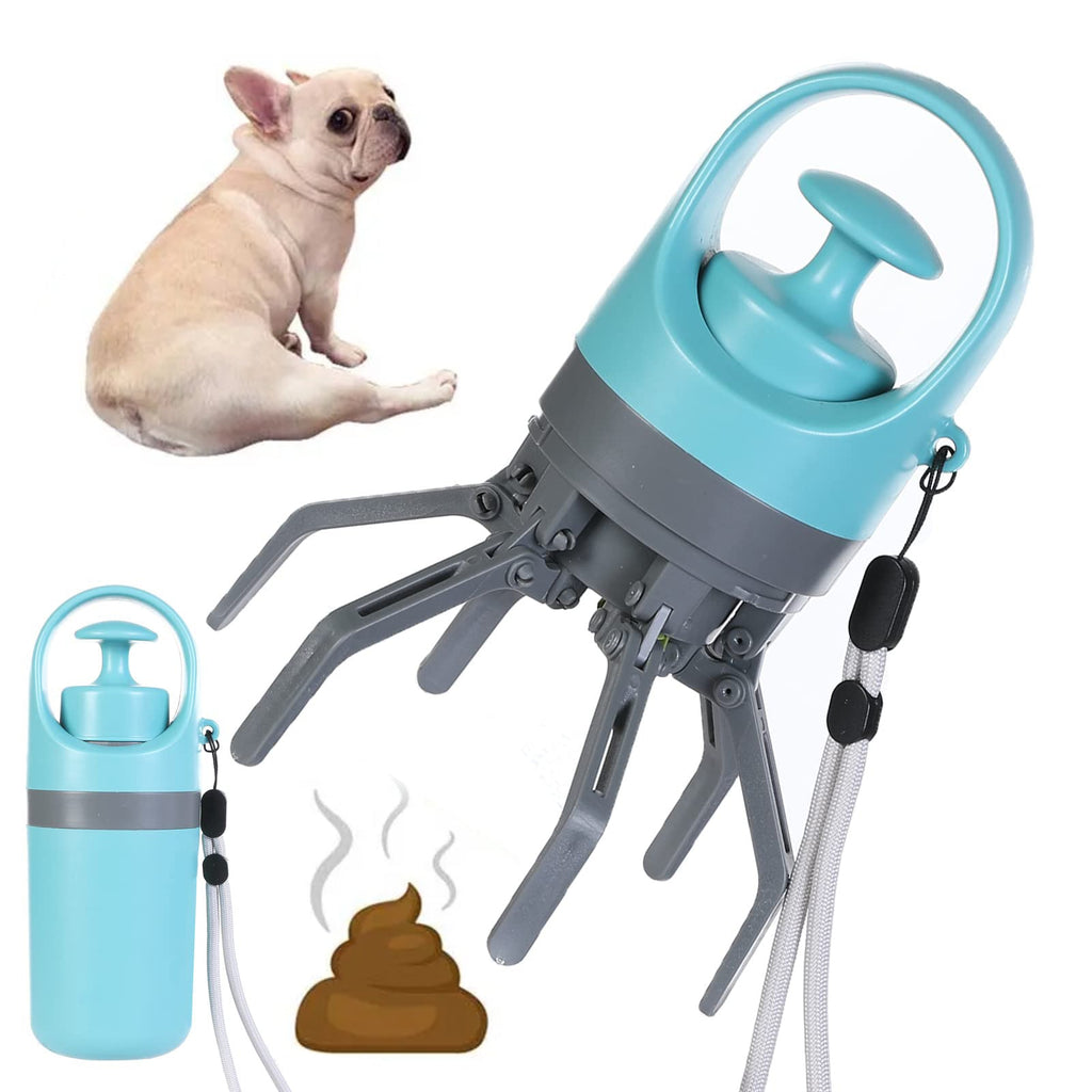 Portable Lightweight Dog Pooper Scooper With Built-in Poop Bag - Cart2u.ro