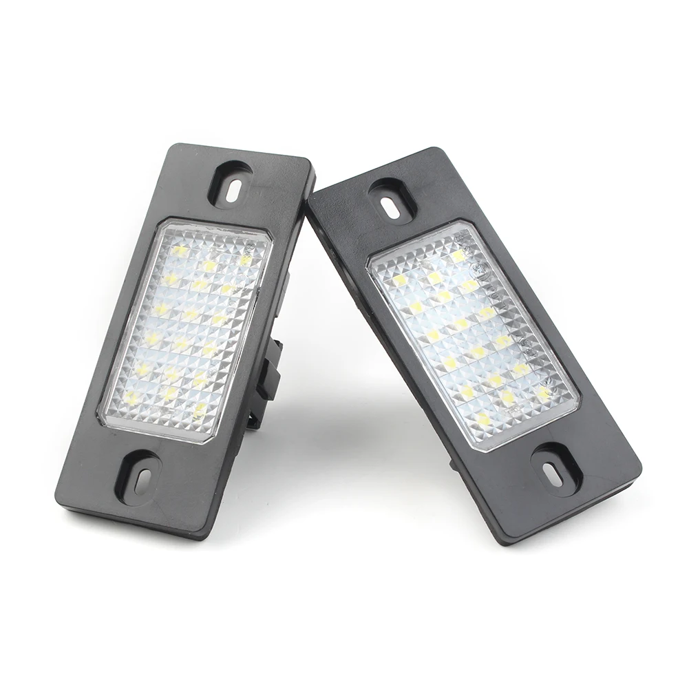 Set 2x led numar inmatriculare Volkswagen Touareg Tiguan Golf Porsche LEDUL.ro