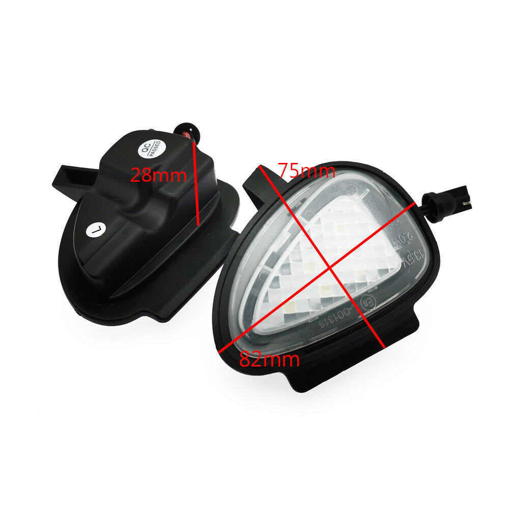 Set 2 x led puddle light Volkswagen Golf 6 Touran lumini oglinzi LEDUL.ro
