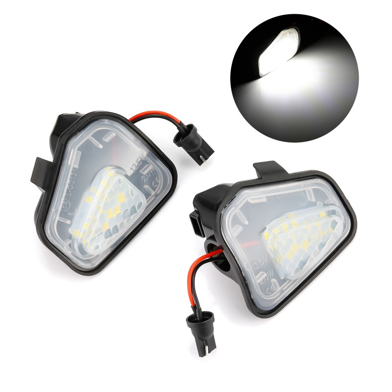Set 2 x led puddle light Volkswagen Passat B7 CC Scirocco Jetta Eos lumini oglinzi LEDUL.ro