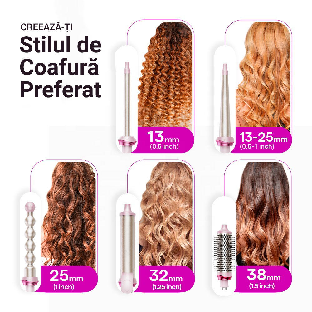 Ondulator multistyler Heatwave Pro Set Wavytalk Aura Beauty
