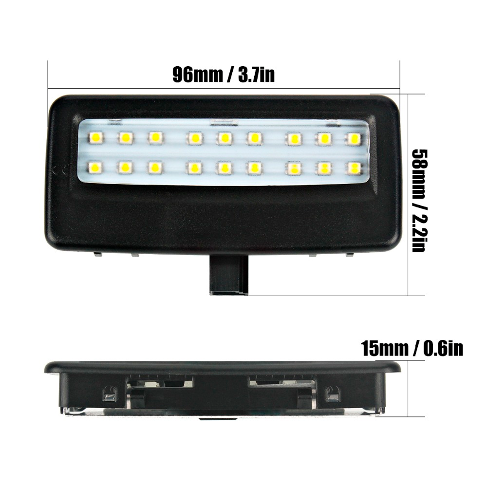 Set 2 x led parasolar BMW F10 F11 F07 F01 F02 F03 LEDUL.ro