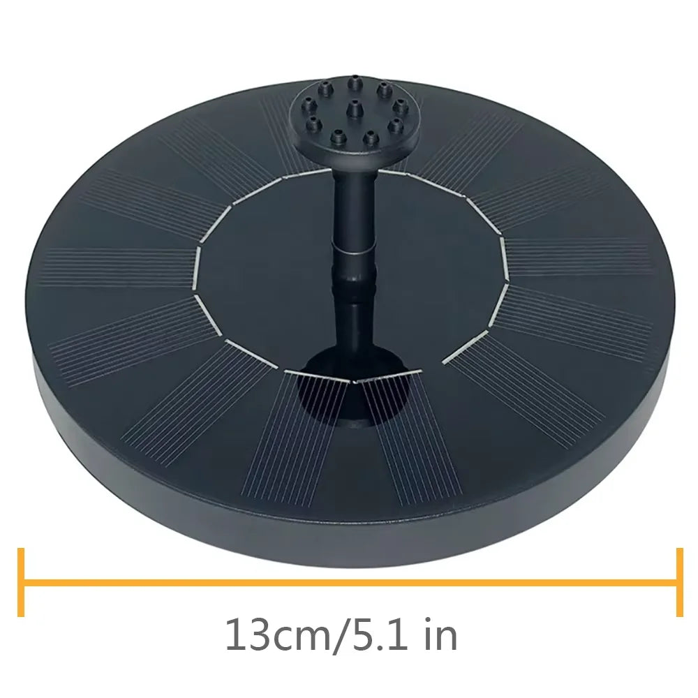 Waterfall Fountain Mini Solar Water Fountain Pool Pond Garden Decoration Outdoor Bird Bath Solar Powered Fountain Floating Water cart2u.ro