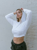 Noelle Cropped Hoodie - Cart2u.ro