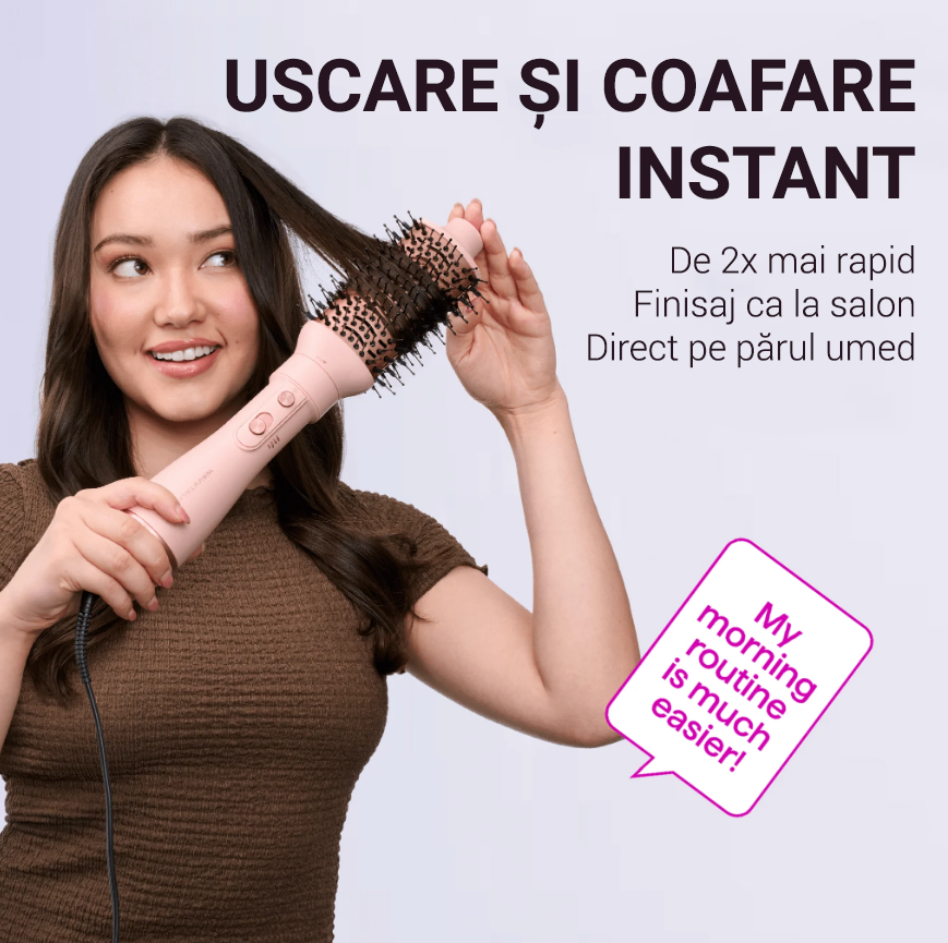 Perie cu aer cald Wavytalk Air Sculpt 5-in-1 Aura Beauty