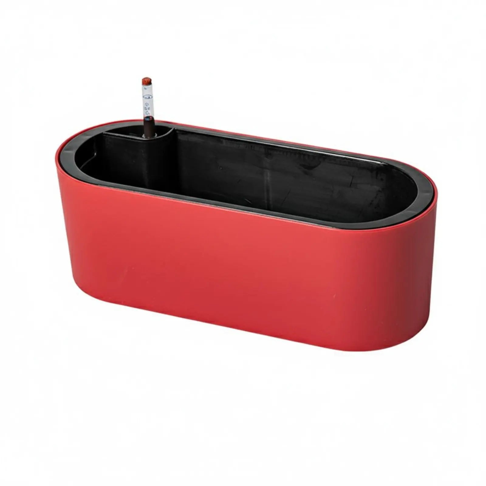 Rectangular Flower Pot with Legs Wall-Mountable Rectangular Hanging Planter Hanging Railing Planter Minimalist Design for Office cart2u.ro