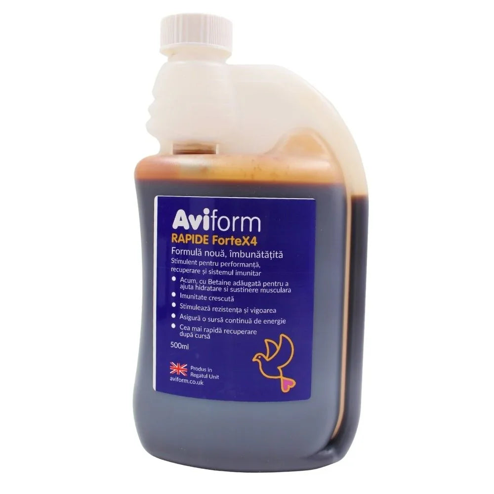 Rapide ForteX4 Aviform supliment energie și rezistență porumbei 500 ml DalisPet