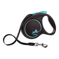 Dog Lead Flexi BLACK DESIGN 5 m Blue Size M - Cart2u.ro