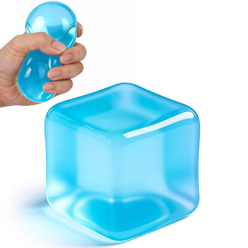 Vaseline Cracking Wax Ball Fidget Toy Handmade Cantaloupe Chocolate Squeeze Ball ASMR Sensory Stress Relief Decompression Gift