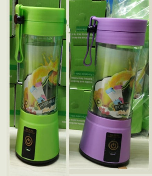 Portable Blender With USB Rechargeable Mini Kitchen Fruit Juice Mixer - Cart2u.ro