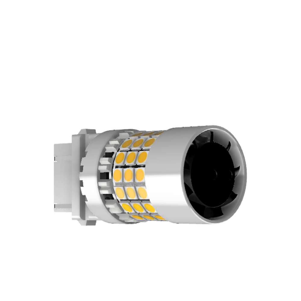 Set 2 x bec LED T25 3156 P27/7W 5000 lm - fara eroare LEDUL.ro