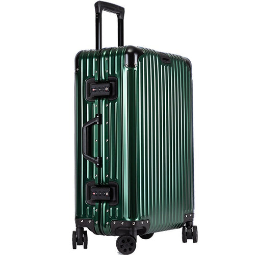 Aluminum Magnesium Alloy Luggage Large Capacity Trolley Case - Cart2u.ro