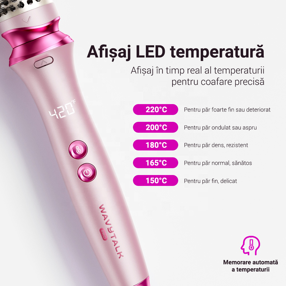 Ondulator multistyler Heatwave Pro Set Wavytalk Aura Beauty