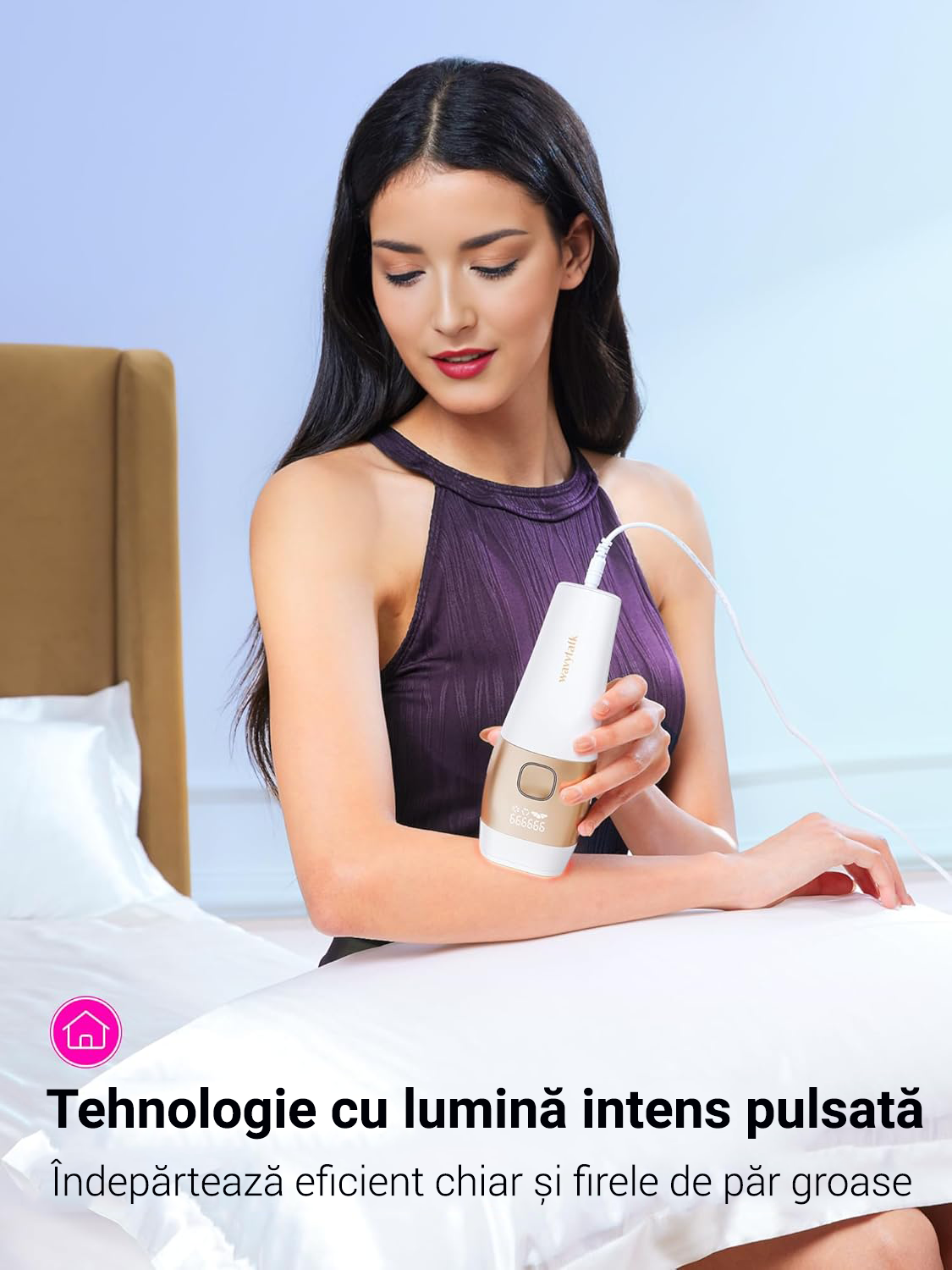 Epilator IPL Wavytalk Aura Beauty