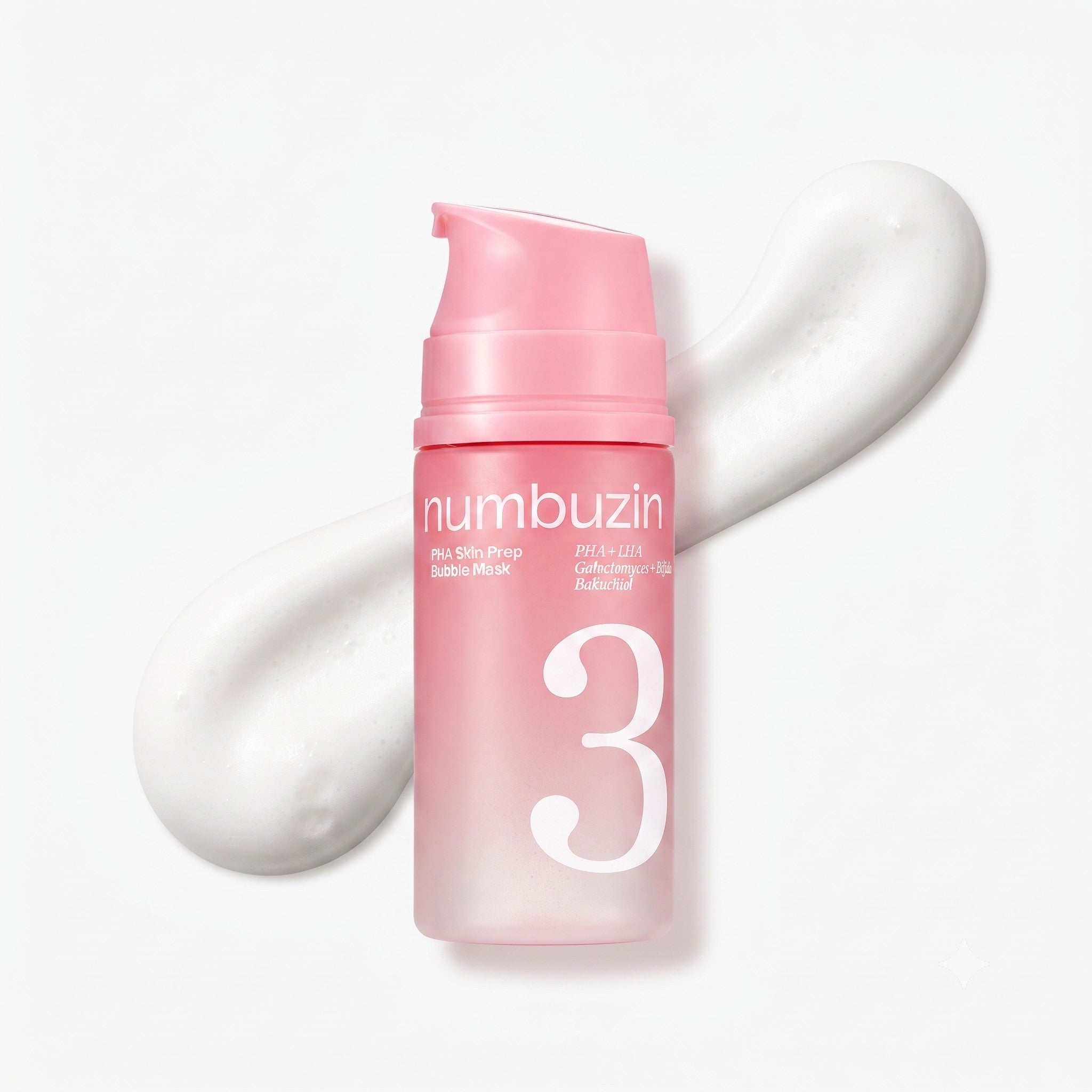 numbuzin No.3 PHA Skin Prep Bubble Mask 90ml