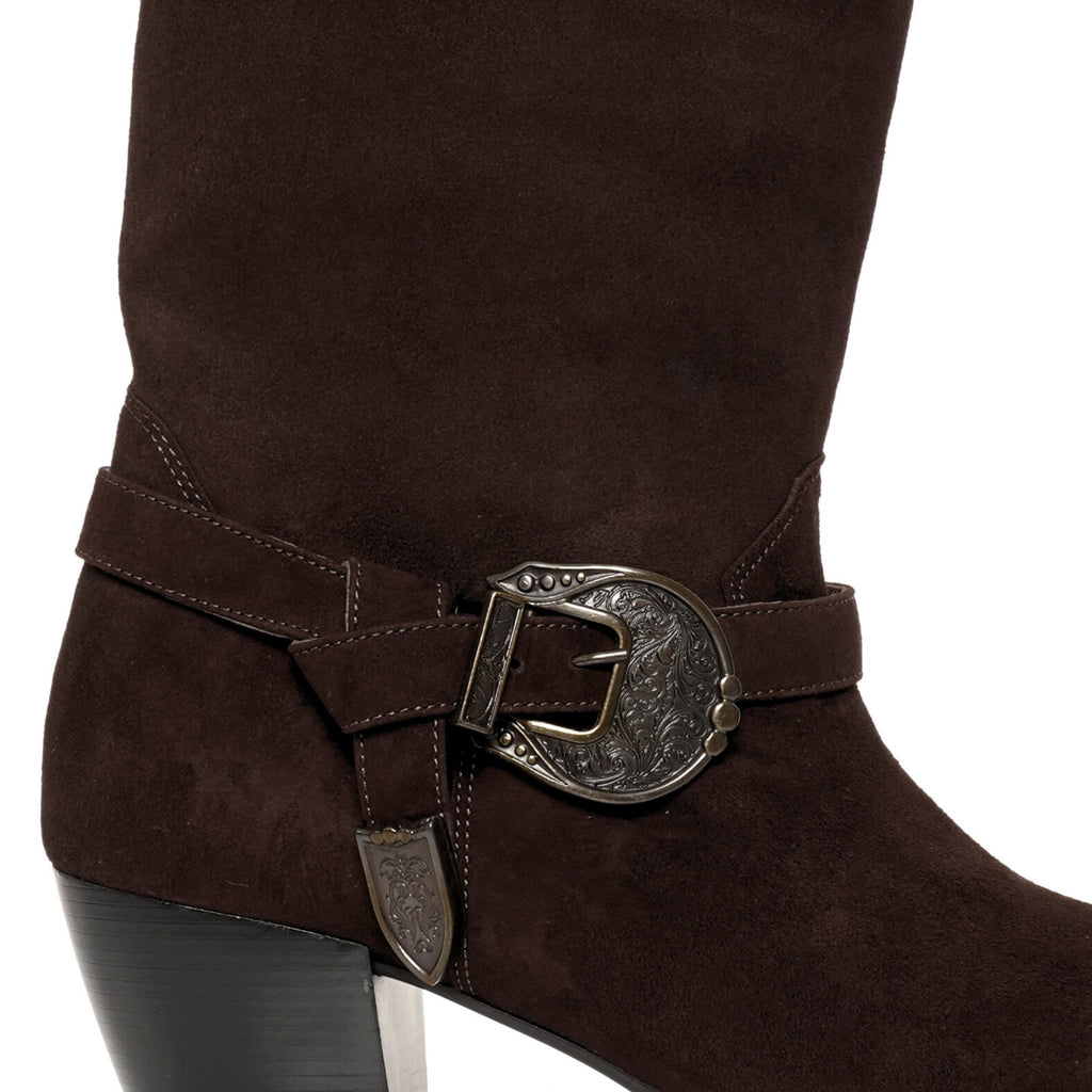 Santiag Chocolate Suede FARFA