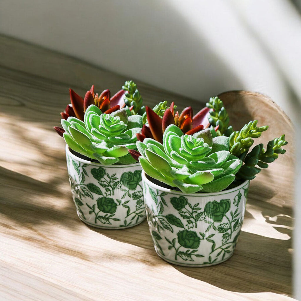 Mini Green Cachepots - Cart2u.ro