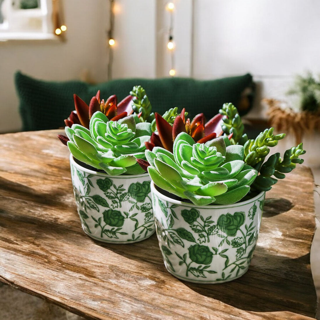 Mini Green Cachepots - Cart2u.ro