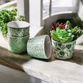 Mini Green Cachepots - Cart2u.ro