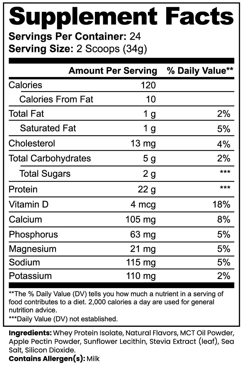 Advanced 100% Whey Protein Isolate (Vanilla) - Cart2u.ro