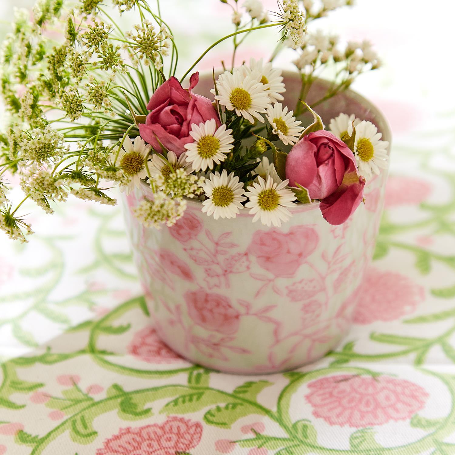 Mini Pink Cachepots - Cart2u.ro