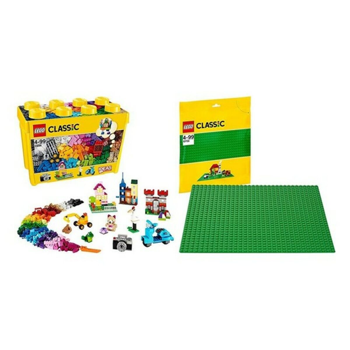 Playset Brick Box Lego Classic 10698 (790 pcs) - Cart2u.ro