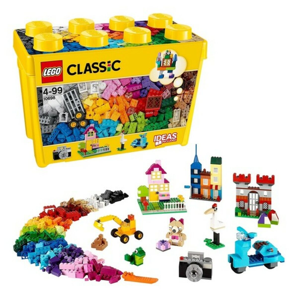 Playset Brick Box Lego Classic 10698 (790 pcs) - Cart2u.ro