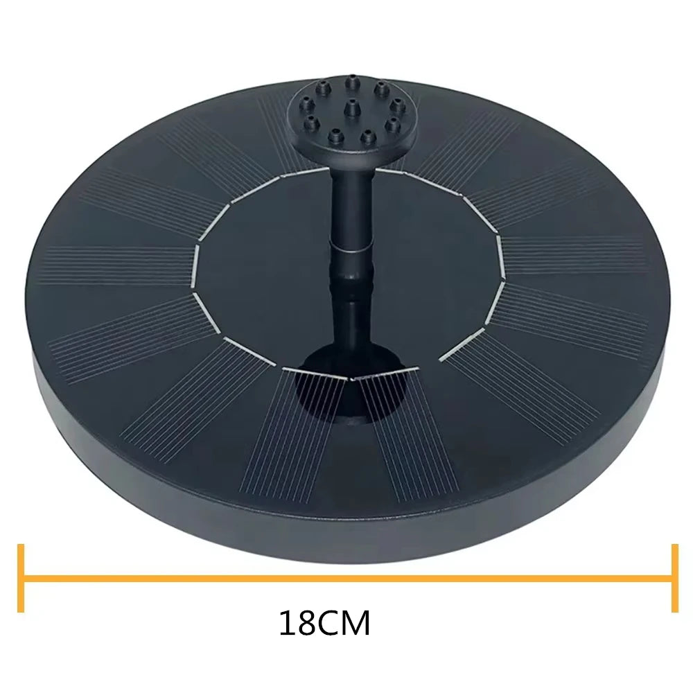 Waterfall Fountain Mini Solar Water Fountain Pool Pond Garden Decoration Outdoor Bird Bath Solar Powered Fountain Floating Water cart2u.ro