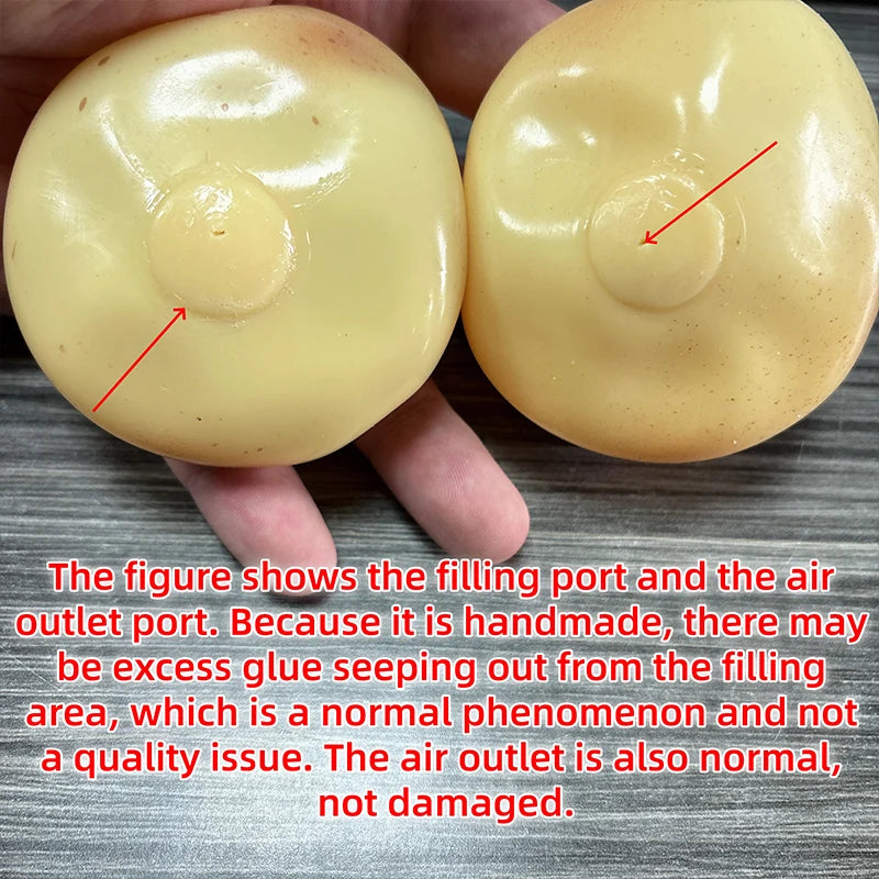 Squishy Potato Stress Ball Squeeze Toy Vaseline Plasticity No rebound Soft Feel Fidget Toy ASMR Sensory Anti Stress Toys