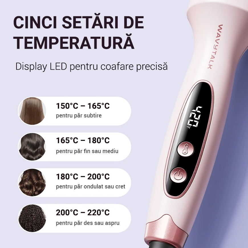 Perie termică Wavytalk Blowout Boost Aura Beauty