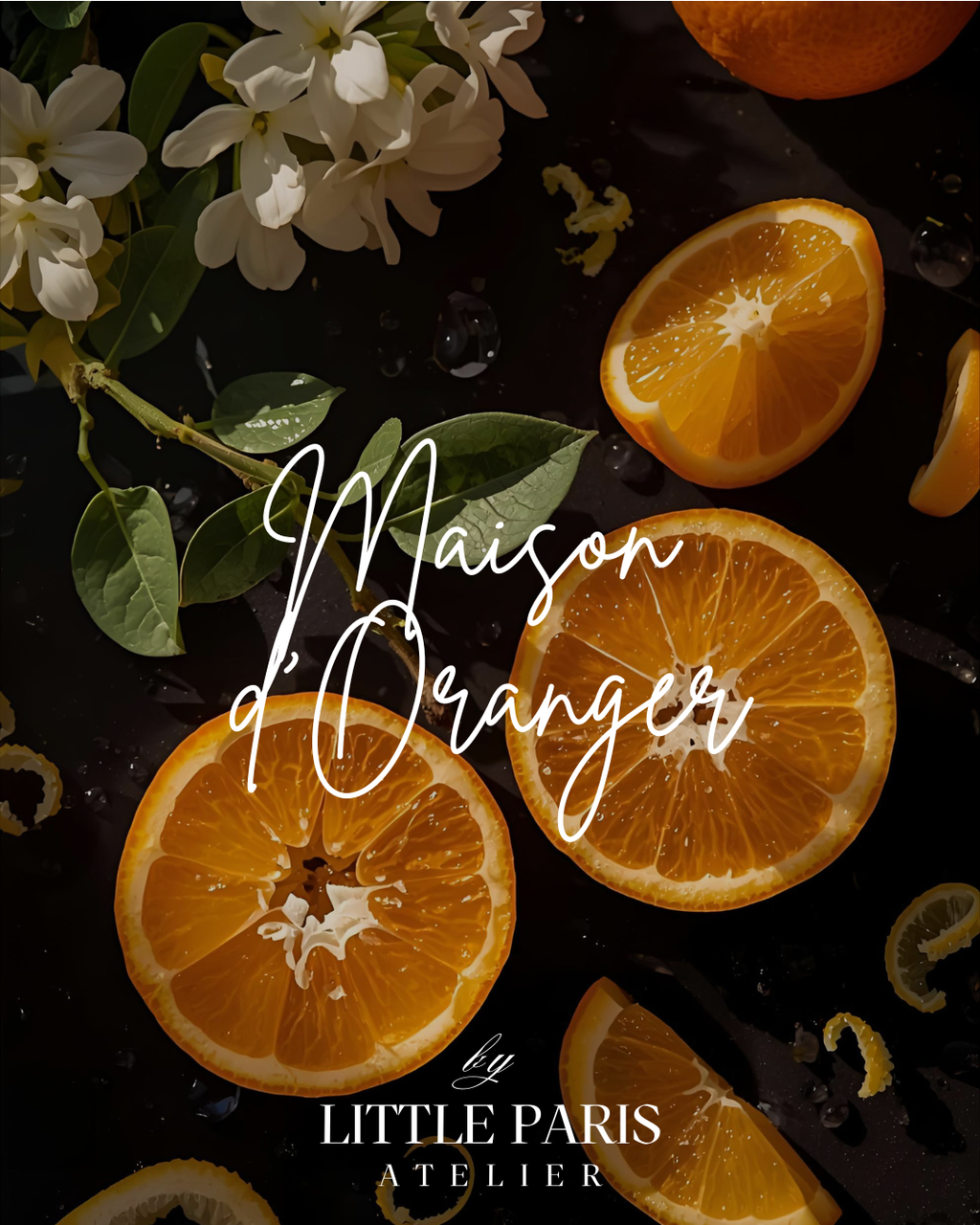 Lumânare parfumată Maison d'Oranger- Neroli • Mandarine • Yuzu Little Paris Atelier