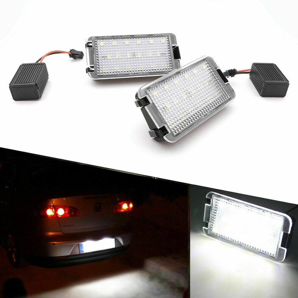 Set 2 x led numar inmatriculare Seat Altea Arosa Ibiza Cordoba Leon Toledo LEDUL.ro