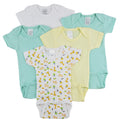 Bambini Short Sleeve One Piece 5 Pack - Cart2u.ro