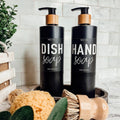 16oz Plastic Black Bottles - Cart2u.ro