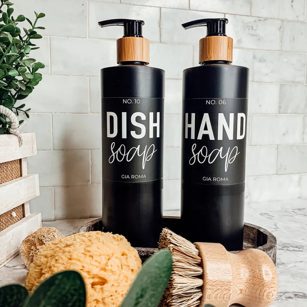 16oz Plastic Black Bottles - Cart2u.ro