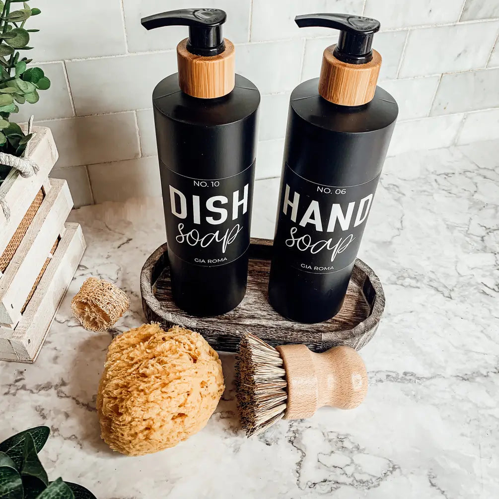 16oz Plastic Black Bottles - Cart2u.ro