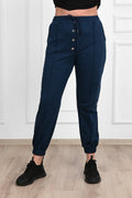 Pantalon dama marimi mari de trening 6055-23 BIGsize