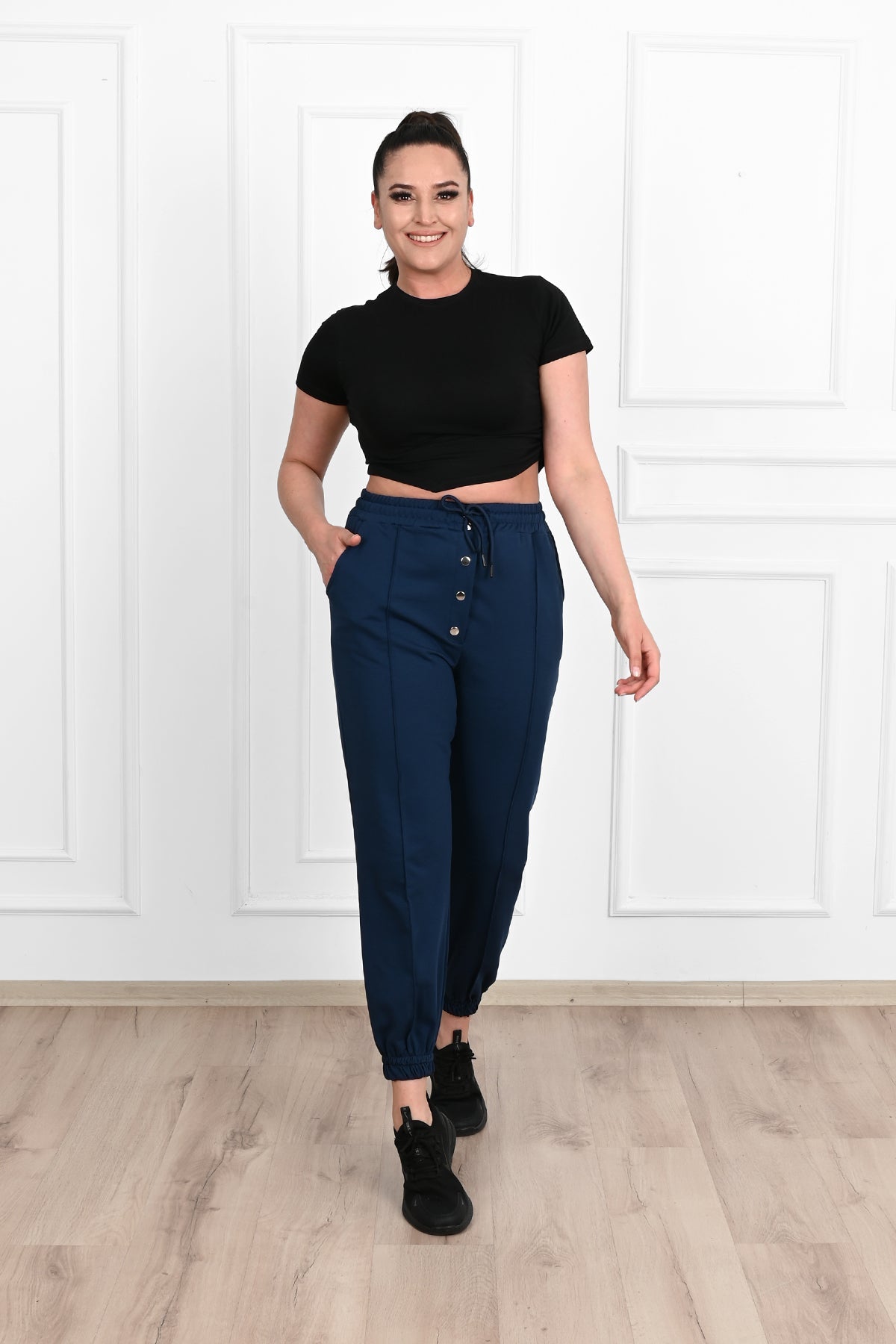 Pantalon dama marimi mari de trening 6055-23 BIGsize