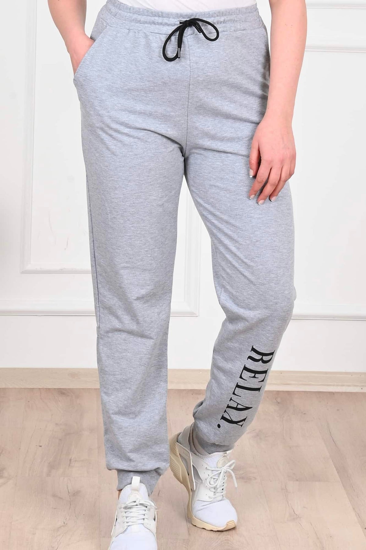 Pantalon dama marimi mari de trening Relax 6078-22 BIGsize