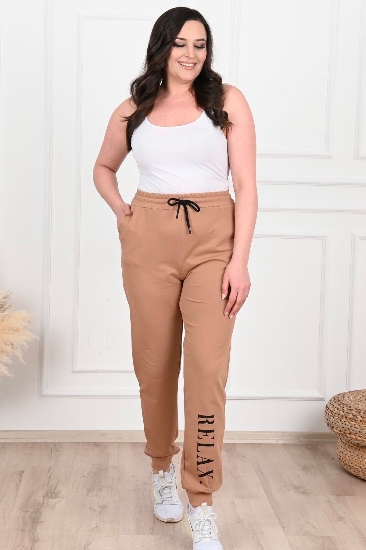 Pantalon dama marimi mari de trening Relax 6078-22 BIGsize