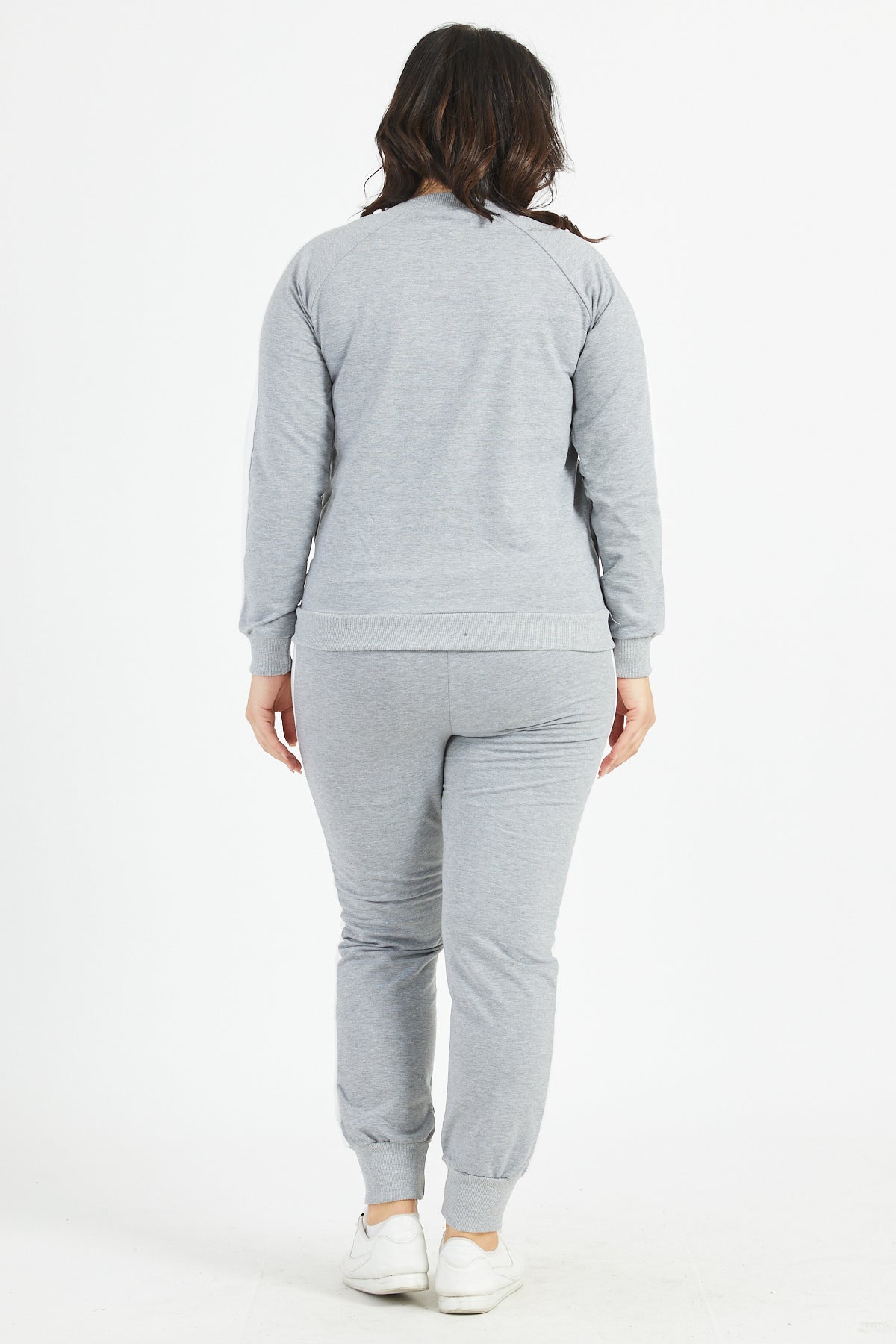 Trening dama marimi mari cu dunga 6220-3 BIGsize