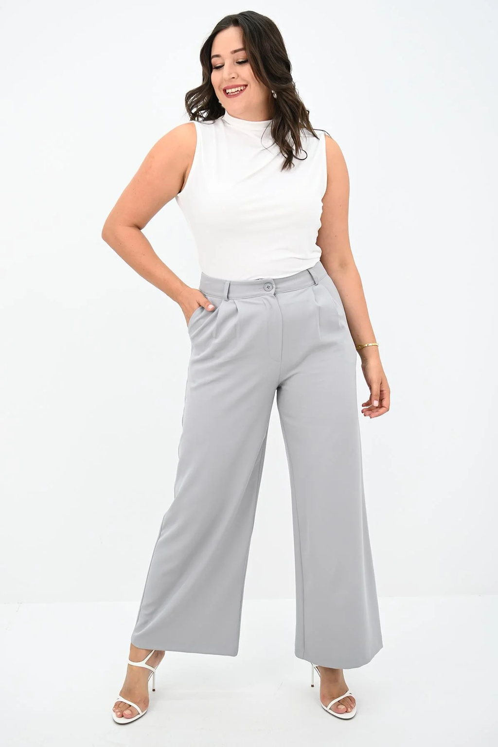 Pantaloni dama marimi mari 6299 BIGsize