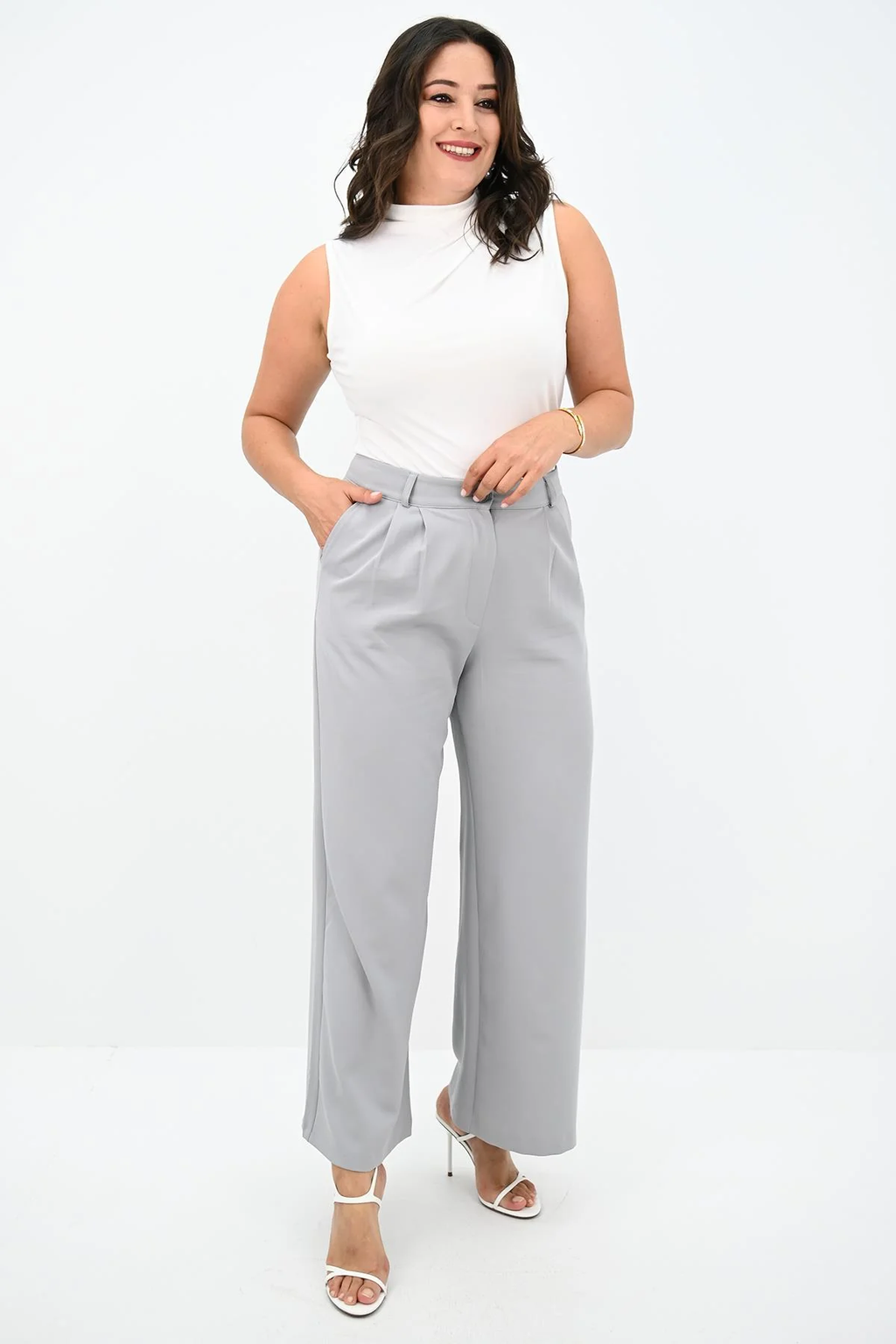 Pantaloni dama marimi mari 6299 BIGsize