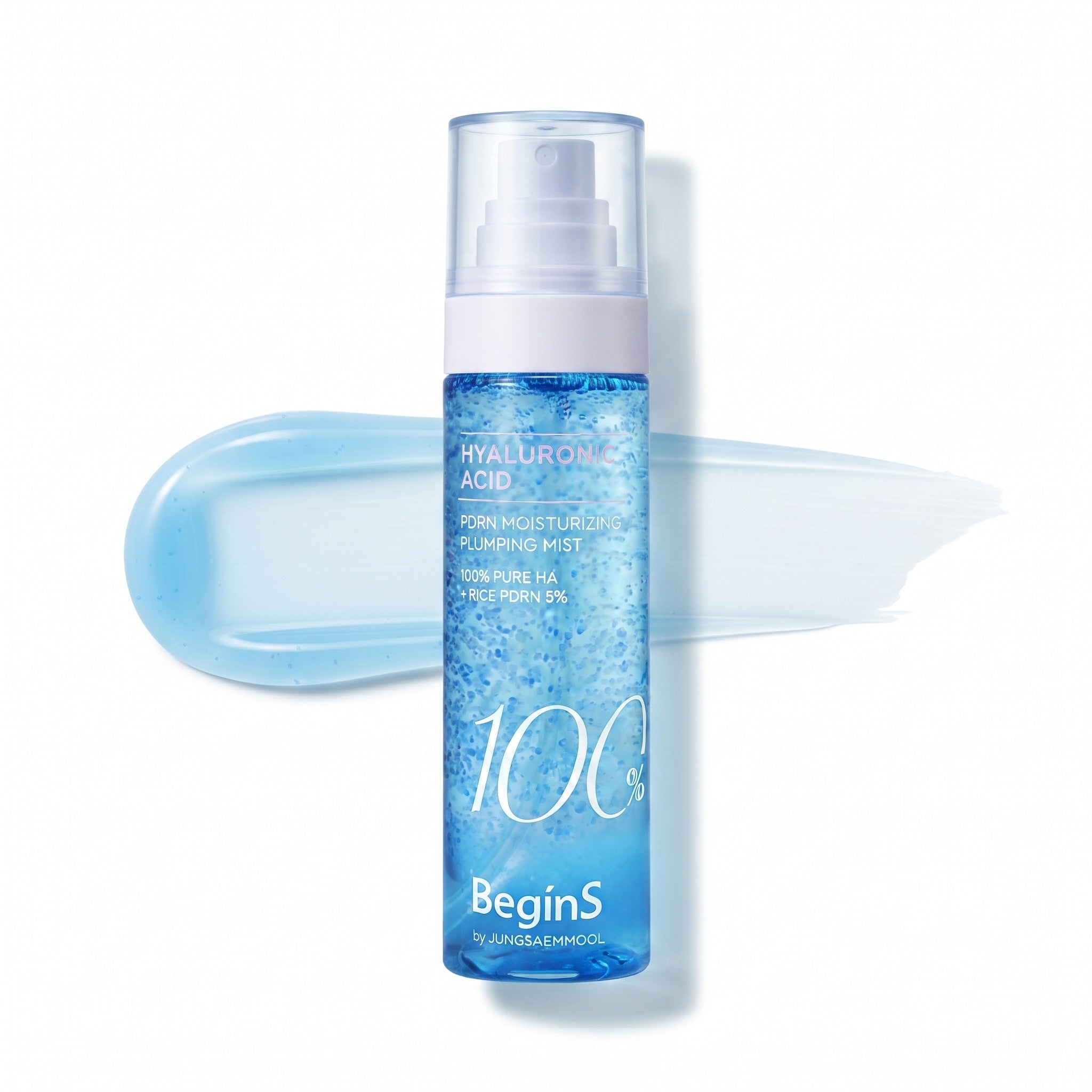 BeginS by JUNGSAEMMOOL Blue Hydrangea Hyaluronic Acid 100 PDRN Moisturizing Plumping Mist 100ml