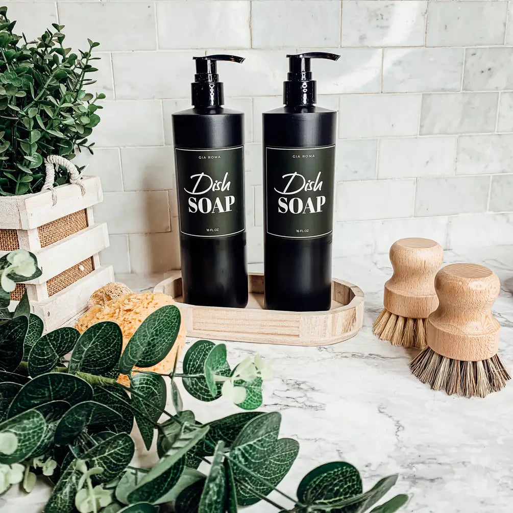 16oz Plastic Black Bottles - Cart2u.ro