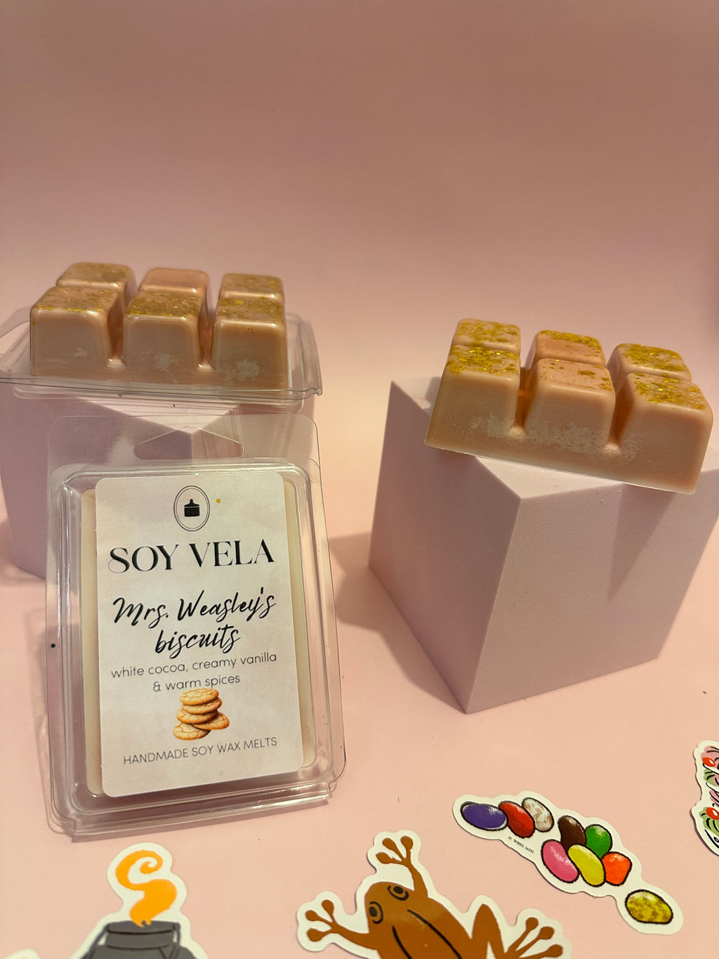 Ceară parfumată Mrs. Weasley's biscuits SOY VELA
